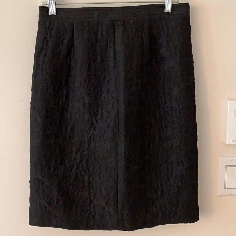 𝅺VINTAGE Valentino Miss V floral pencil skirt sz 42